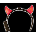 Blank Light Up Red Devil Horns Headband